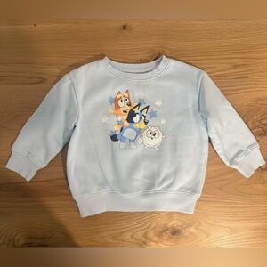 Jumping Beans Light Blue Cartoon Character Sweatshirt